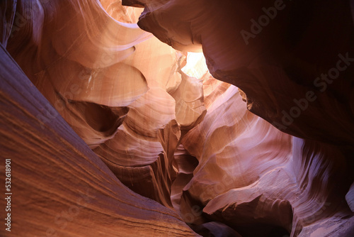 Light hole - Secret Antelope Canyon, Page, Arizona