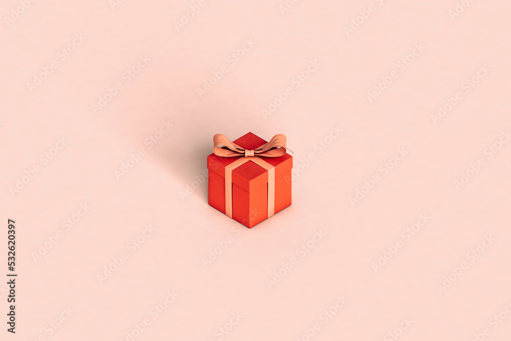 A red christmas gift
