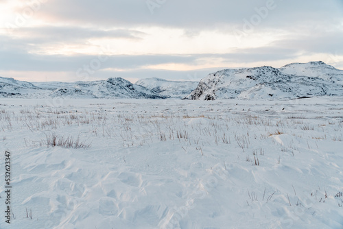 Arctic nature landscape