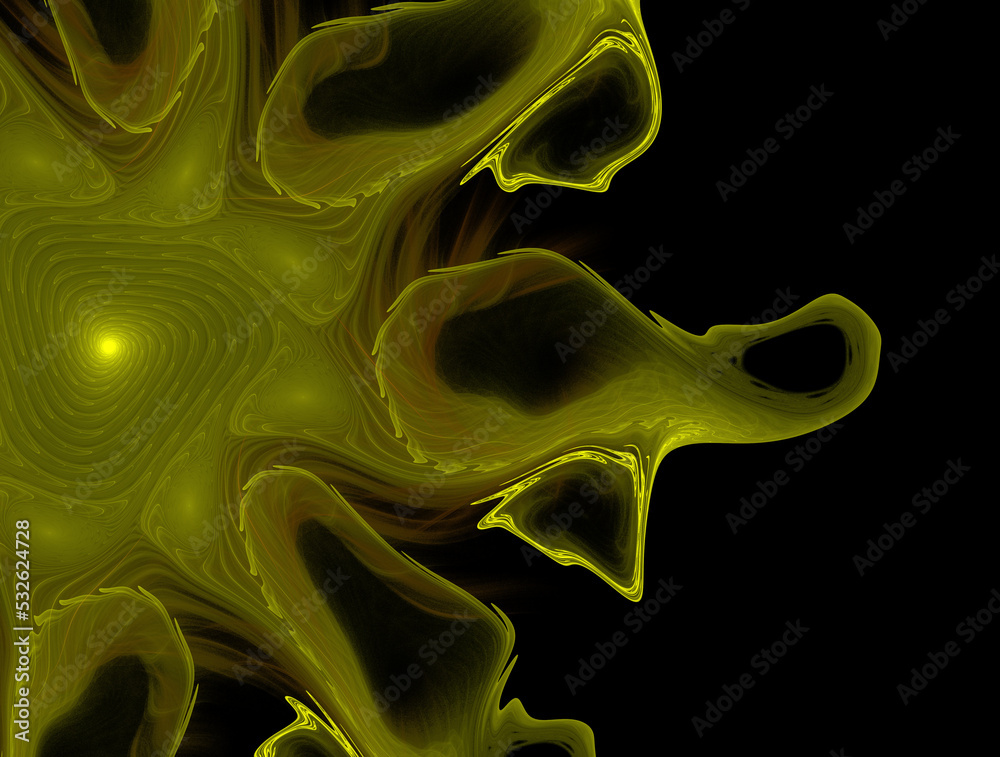 Obraz premium Imaginatory fractal abstract background Image