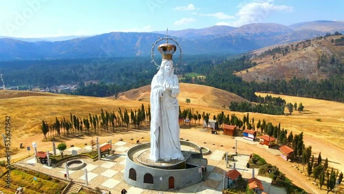 The best of Peru: Statue of the Virgin of the Immaculate in Junín - Concepción photo