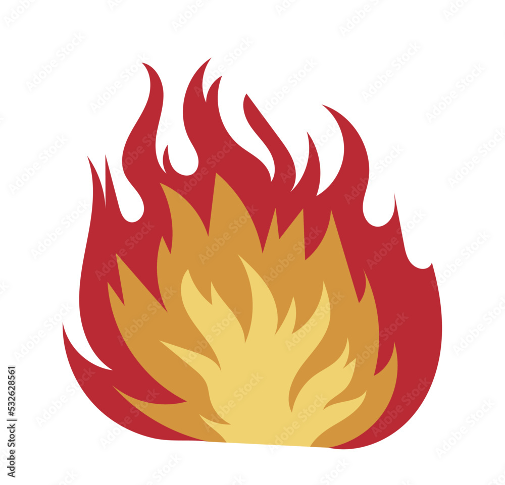 Fire flames, bright fireball, cartoon campfire heat isolated icons set. Vector wildfire and red hot bonfire, animated flame. Sparkling ignite, furious flammable fiery combustion Fire flames, bright fireball, cartoon campfire heat isolated icons set. Vector wildfire and red hot bonfire, animated flame. Sparkling ignite, furious flammable fiery combustion