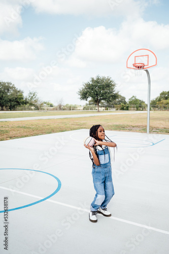 Overalls and boots photo