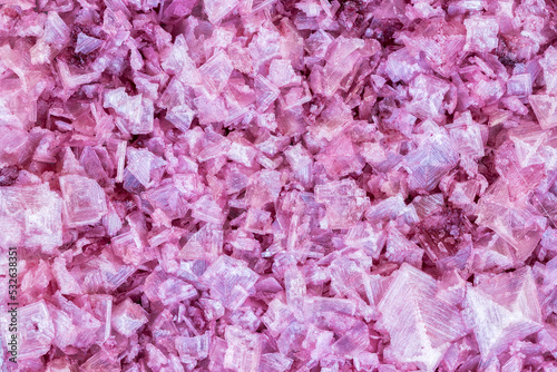 Salt Flakes In Red Wine  