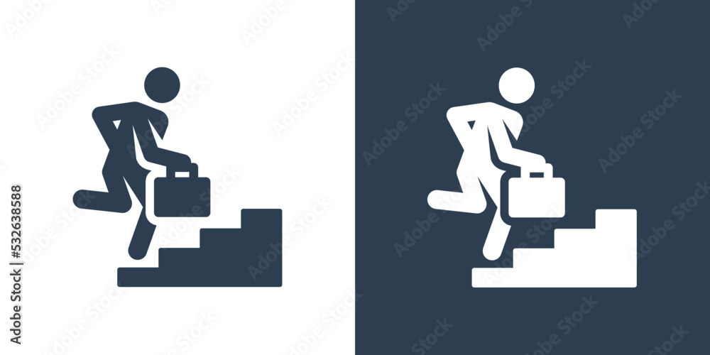 Hurry crowd icon vector Hurry crowd icon vector