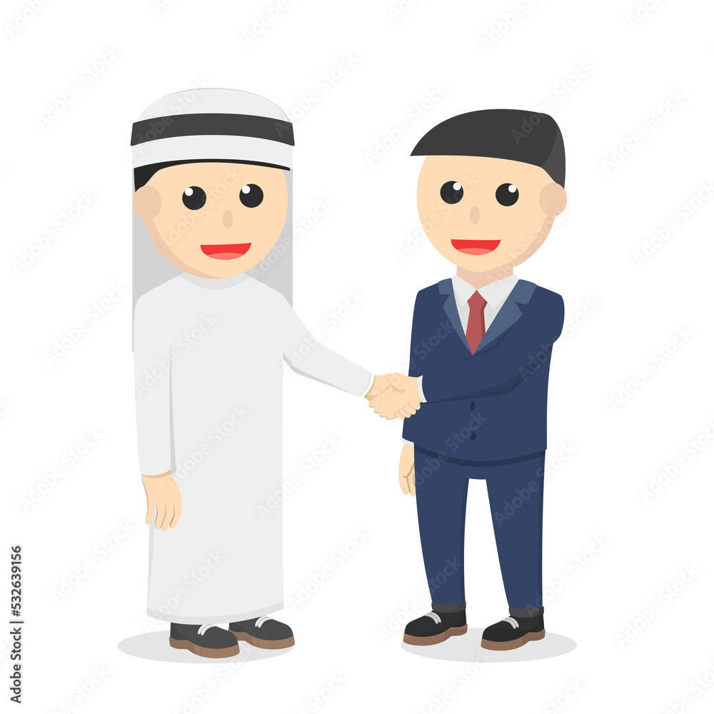businessman arabian cooperation design people businessman arabian cooperation design people