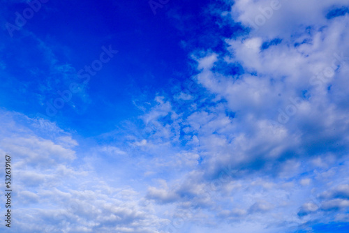 sky with clouds colorful pattern Suitable for making a background image. © Jonh_Walker