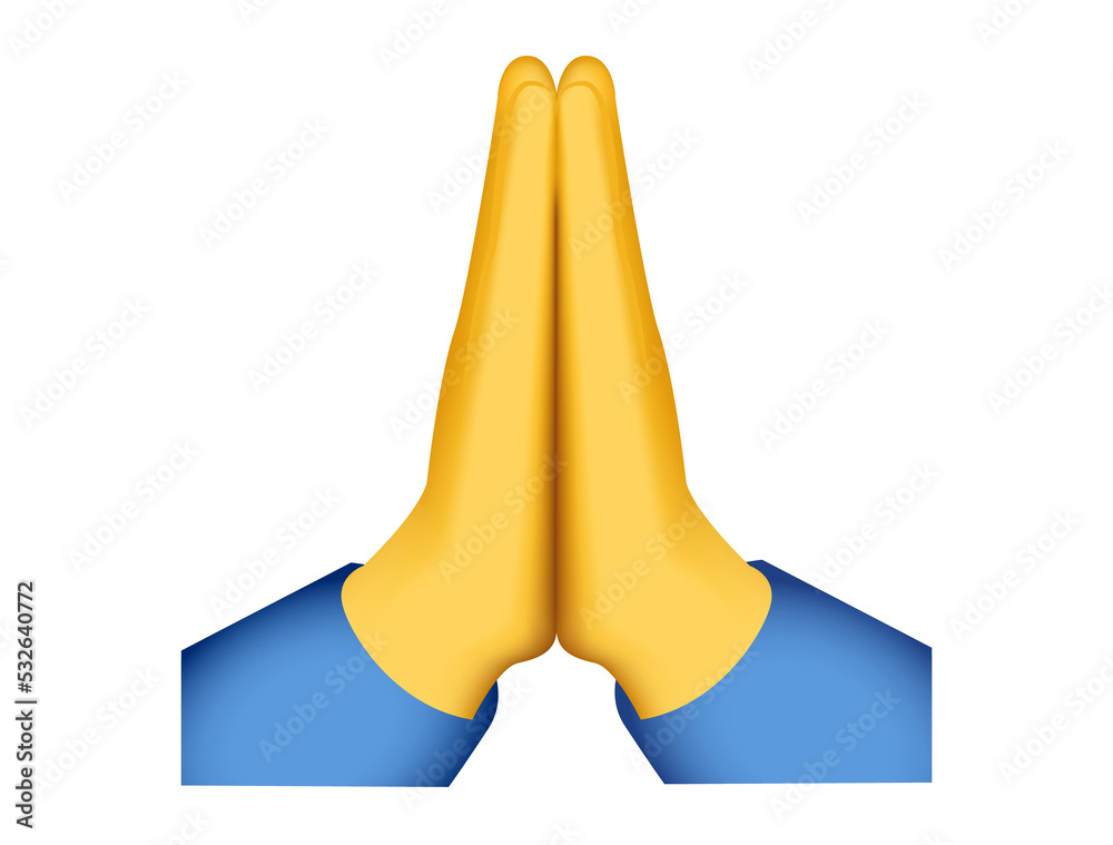 Two Hands Placed Together Icon On Transparent Background Meaning two-hands-placed-together-icon-on-transparent-background-meaning