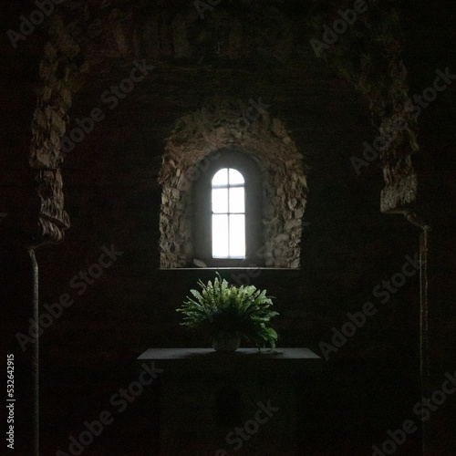 Church crypt photo