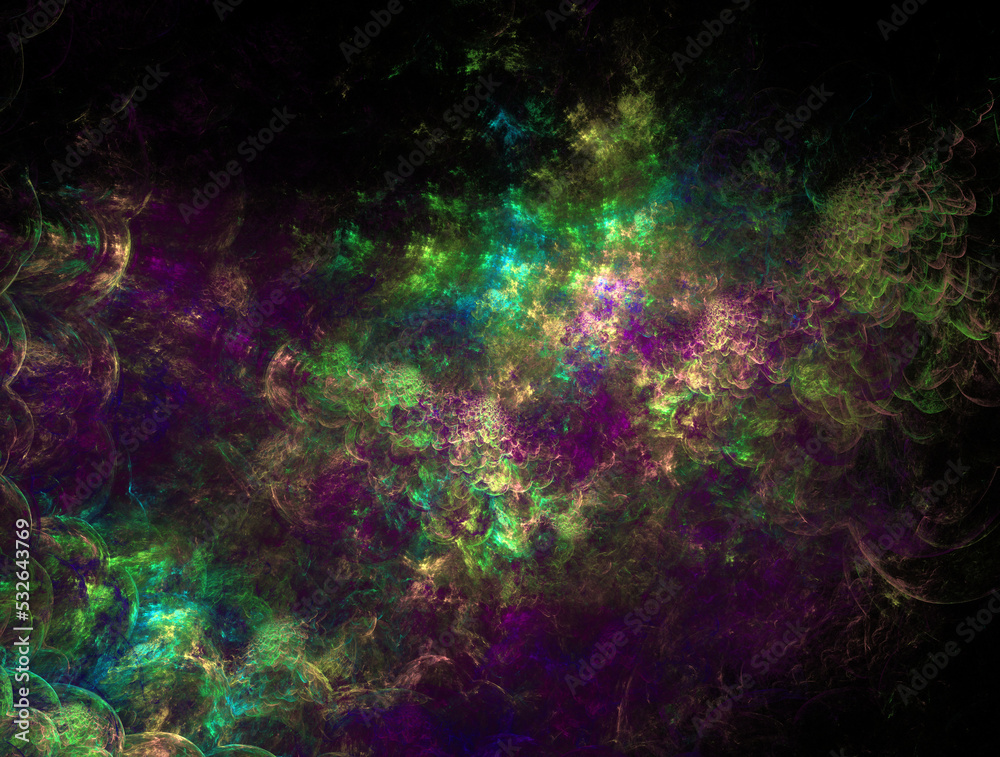 Imaginatory fractal abstract background Image Imaginatory fractal abstract background Image