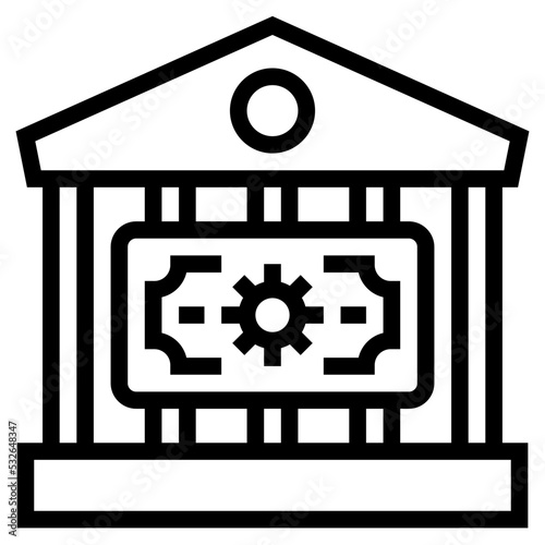 central bank icon