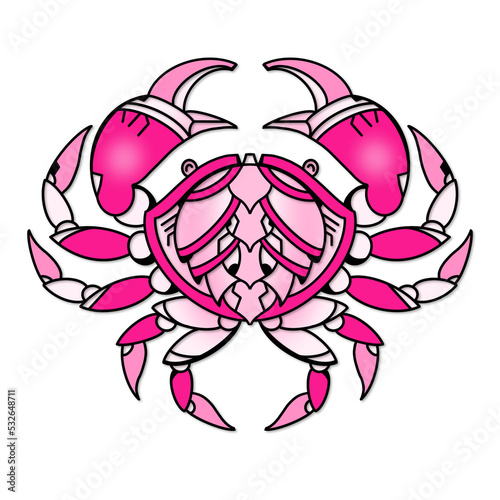 The Pink Crab Design