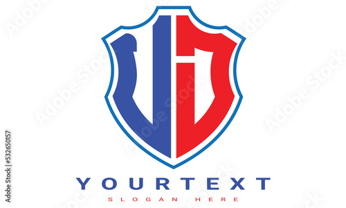 VD Two letters shield logo design. Free Download VD Two letters shield logo design. - GFXLoad