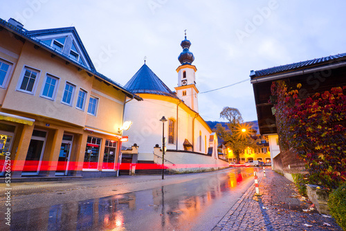 Parish Church of Saint Egidius in Sankt Gilgen, Austria. photo