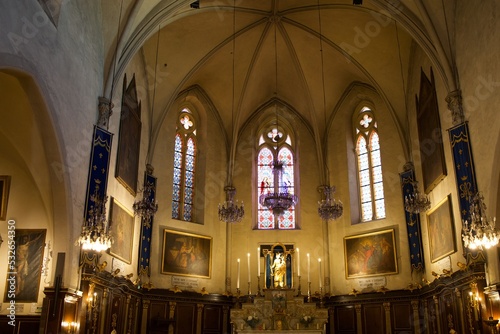 interior of saint cathedral