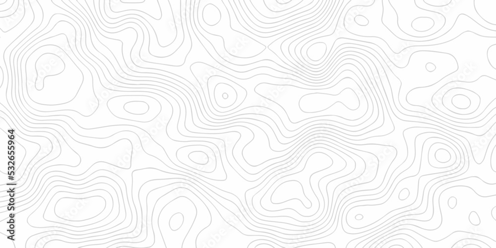 Topographic map background. silver line topography maount map contour background, geographic grid. Abstract vector illustration.	
