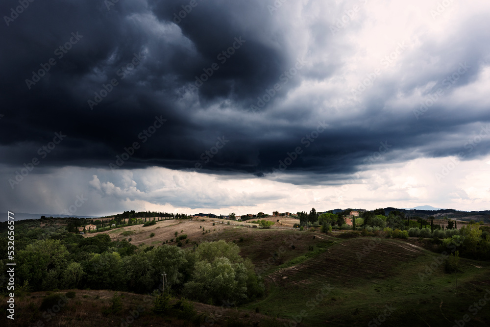storm over Tuscany