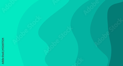 Abstract gradient background from turquoise to aquamarine.