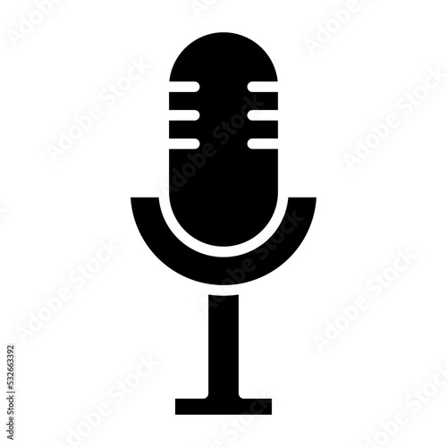 Microphone Icon Style