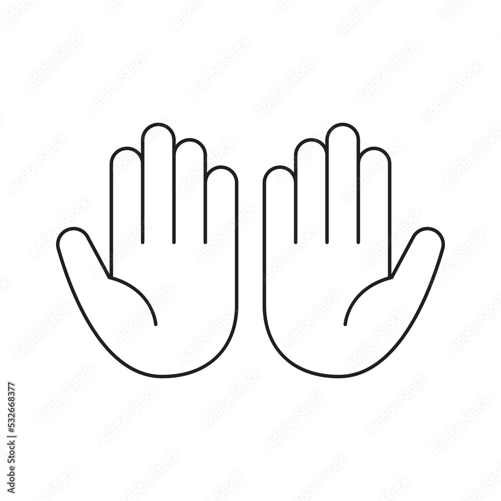 pray icon design. Praying hands icon. isolated on white background. Vector illustration pray icon design. Praying hands icon. isolated on white background. Vector illustration