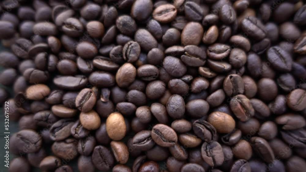 Roasted Coffee Beans Background Roasted Coffee Beans Background