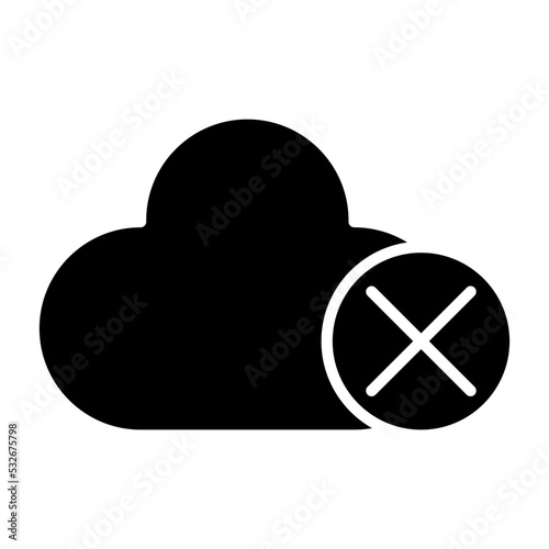 Cloud Inaccessible Icon Style