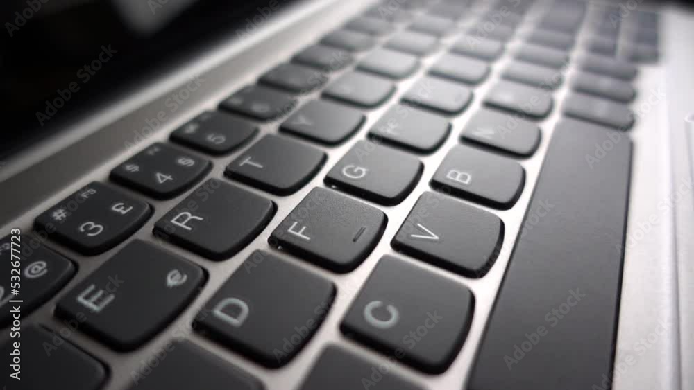 Keyboard Close Up. Computer keys Background Keyboard Close Up. Computer keys Background