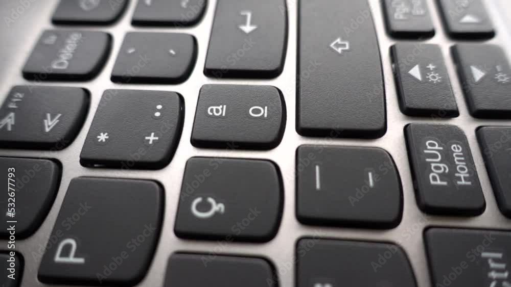 Computer keys. Computer keyboard Close Up Computer keys. Computer keyboard Close Up