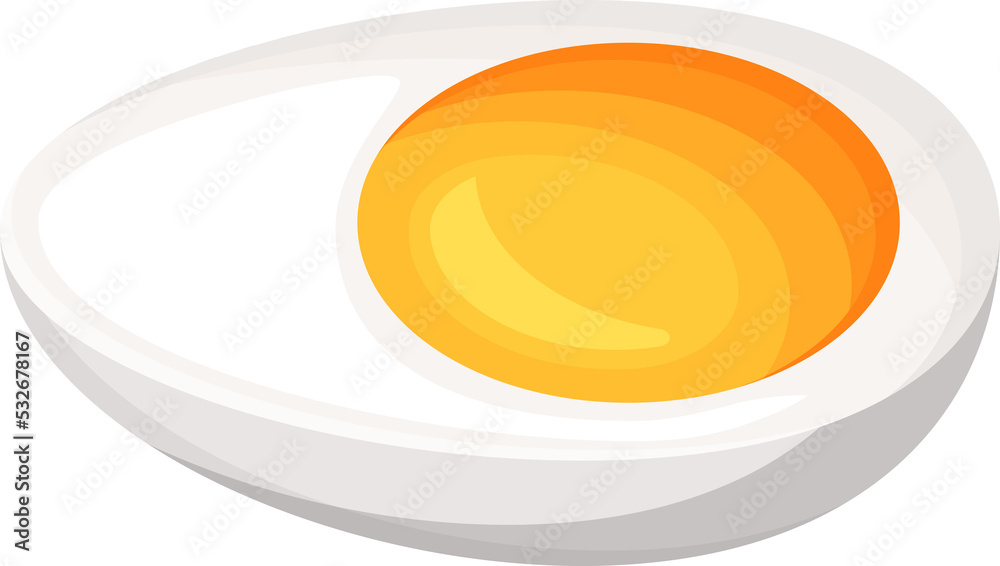 Chicken eggs isolated on white