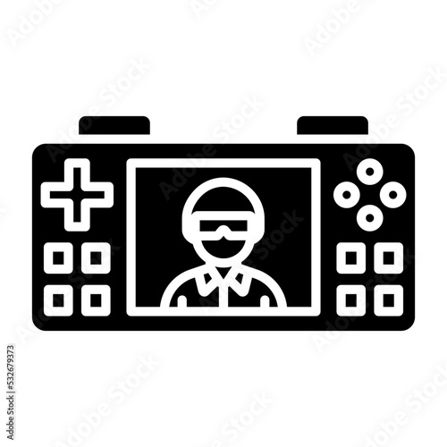 Console Game Icon Style