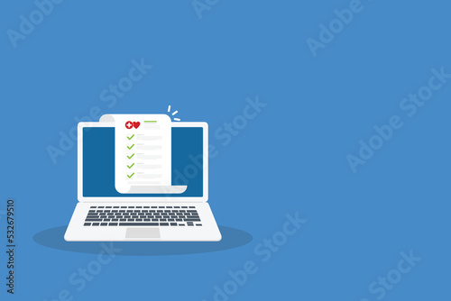 Medical report, medical document, health insurance concepts.
