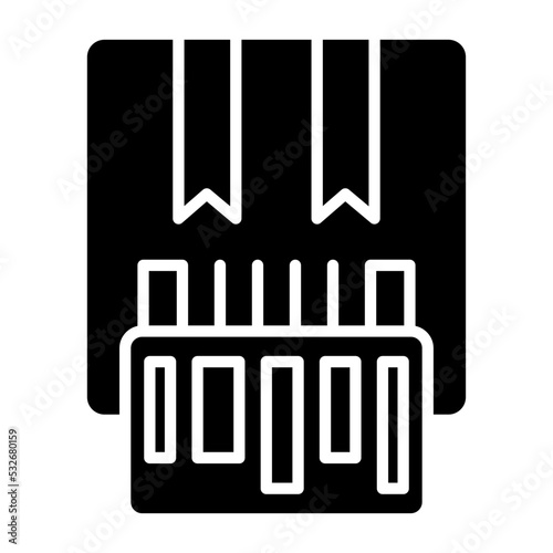 Stock Keeping Unit Icon Style