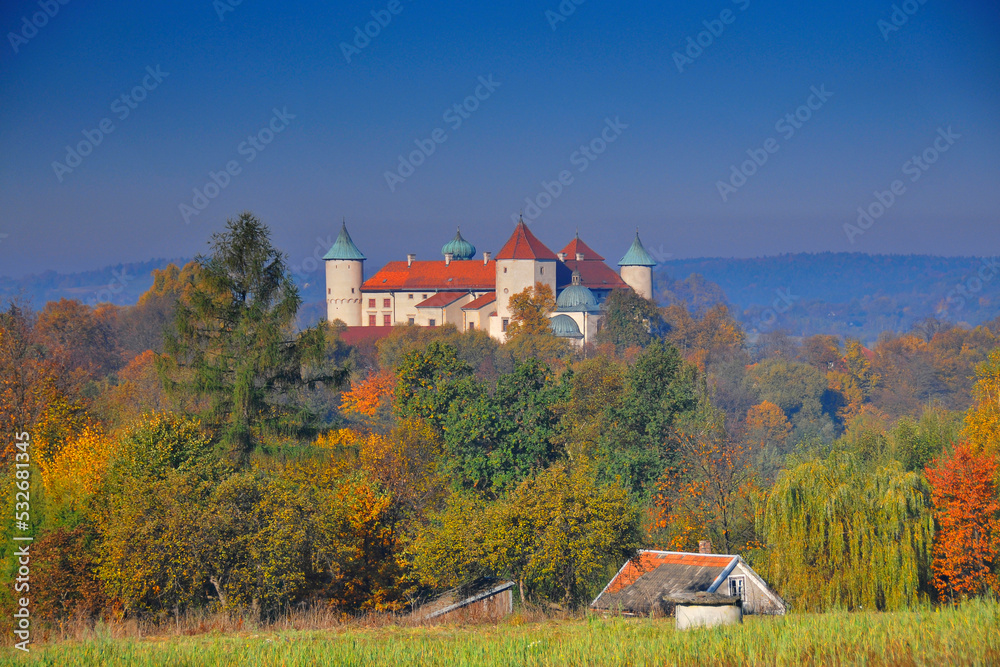 Nowy Wisnicz Castle - 14th century castle, Stary Wisnicz village, Lesser Poland Voivodeship.