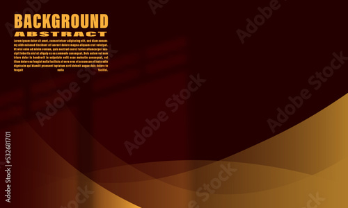 abstract background geometric gradient liquid wave shadow overlay color orange maroon trendy elegant eps 10