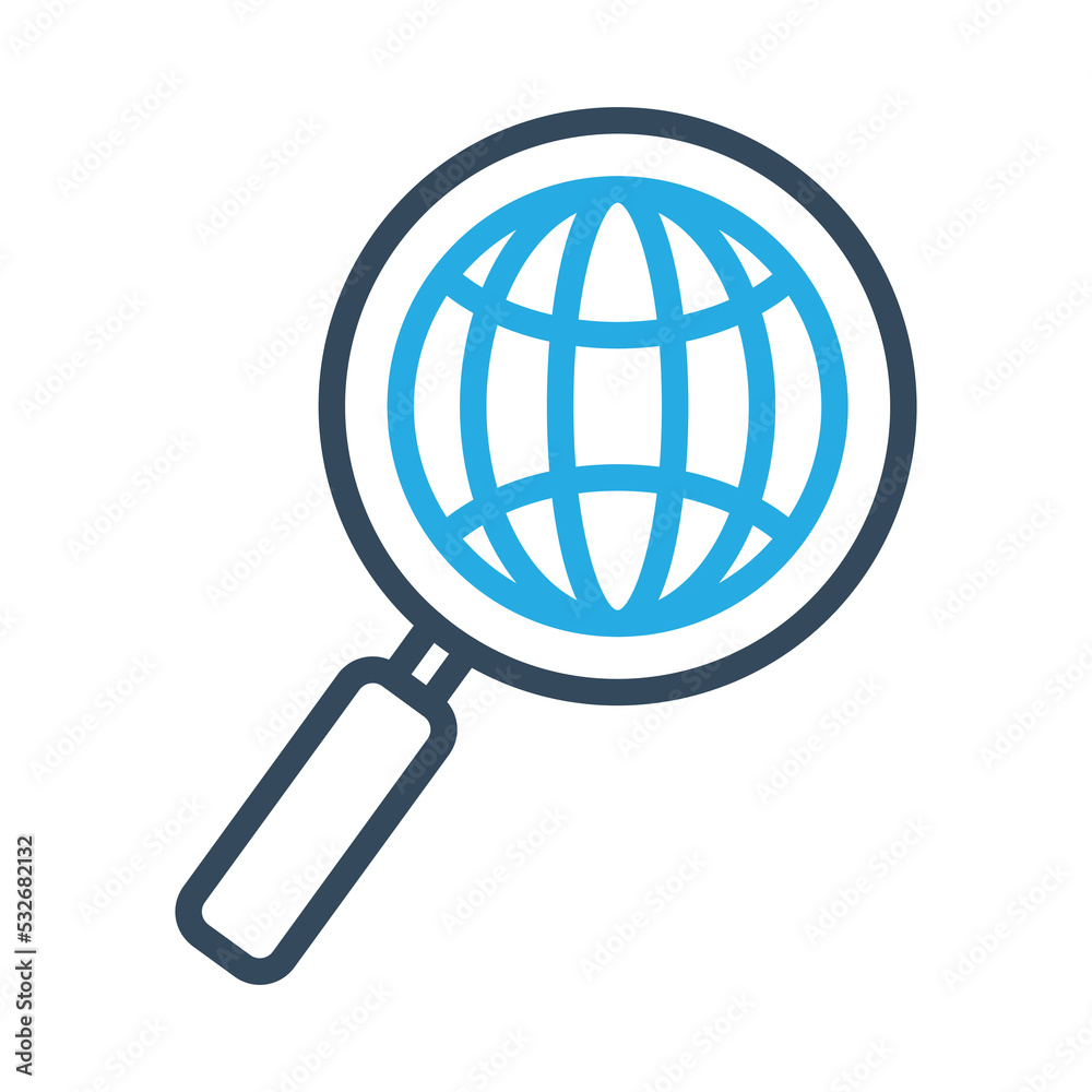 Global Search Vector Icon which is suitable for commercial work and easily modify or edit it
Global Search Vector Icon which is suitable for commercial work and easily modify or edit it