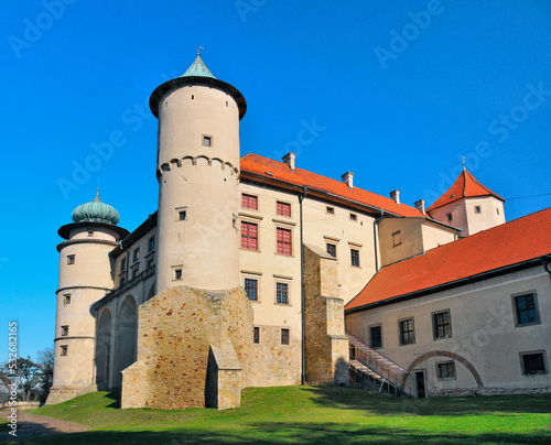 Nowy Wisnicz Castle - 14th century castle, Stary Wisnicz village, Lesser Poland Voivodeship.