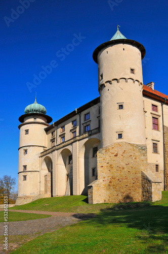 Nowy Wisnicz Castle - 14th century castle, Stary Wisnicz village, Lesser Poland Voivodeship.