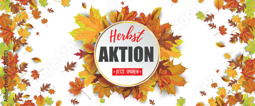 Banner Herbstaktion