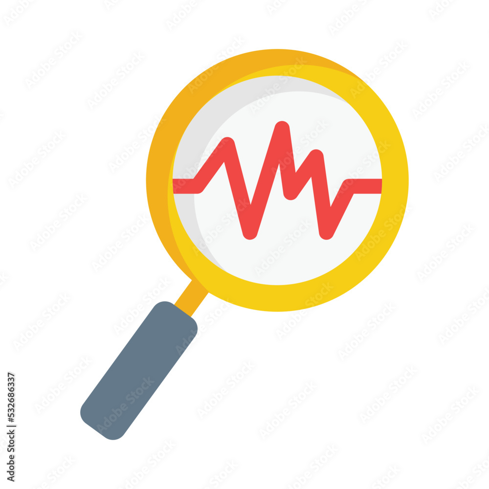 Heartbeat with Magnifier Vector Icon which is suitable for commercial work and easily modify or edit it
Heartbeat with Magnifier Vector Icon which is suitable for commercial work and easily modify or edit it