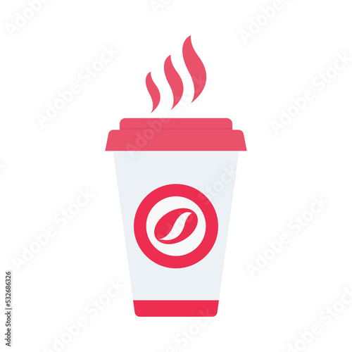 Tableau sur toile Coffee Vector Icon which is suitable for commercial work and easily modify or ed