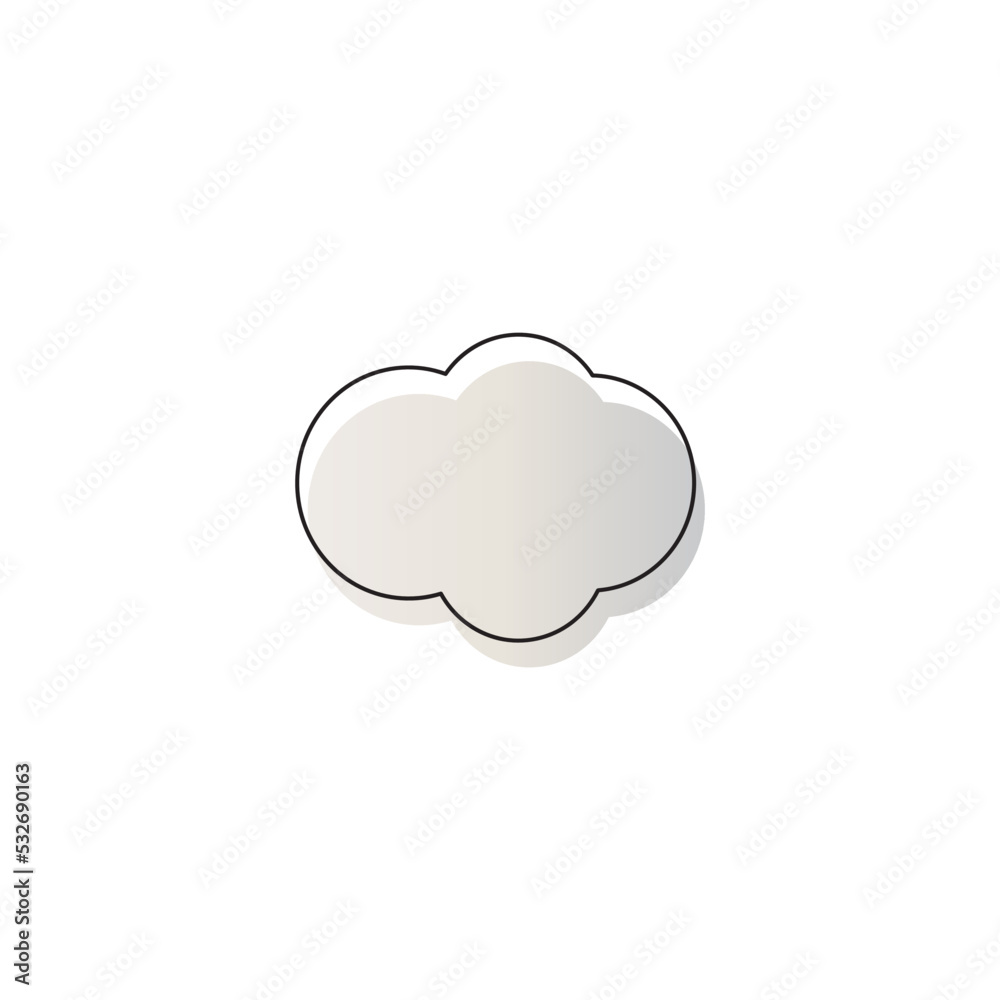 Bubble blobs icon design illustration Bubble blobs icon design illustration