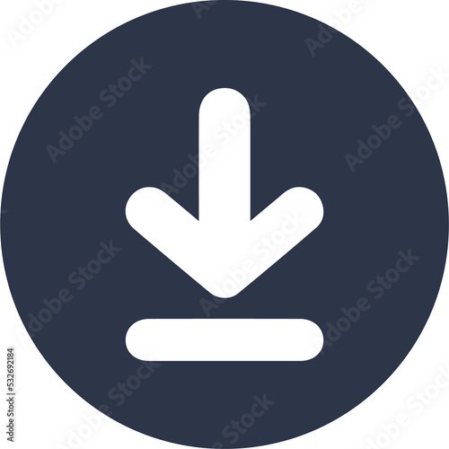 Download solid icon illustration. Arrow signs in grey colors.