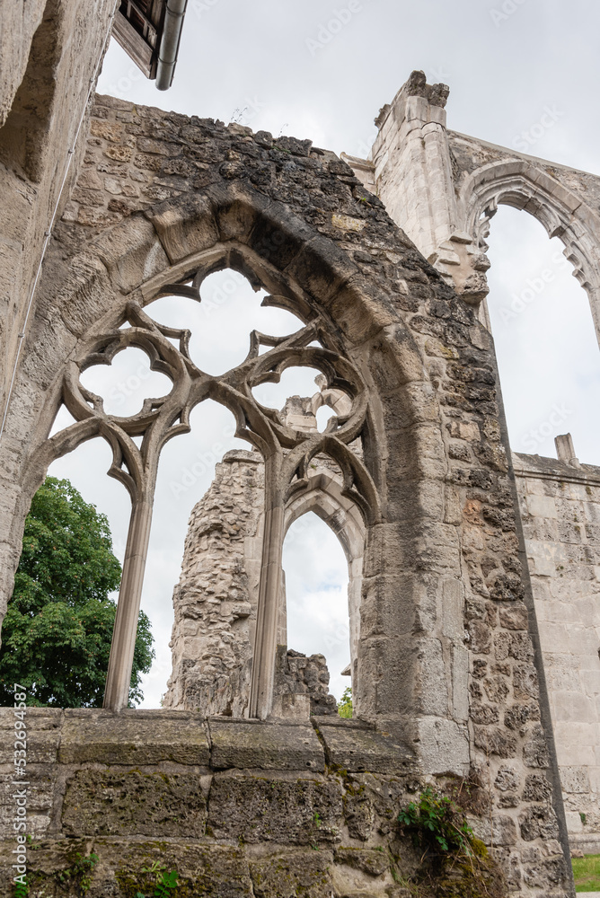 Walkenried Gotik Kloster Ruine - Harz, Südharz, Niedersachsen, Sachsen-Anhalt,