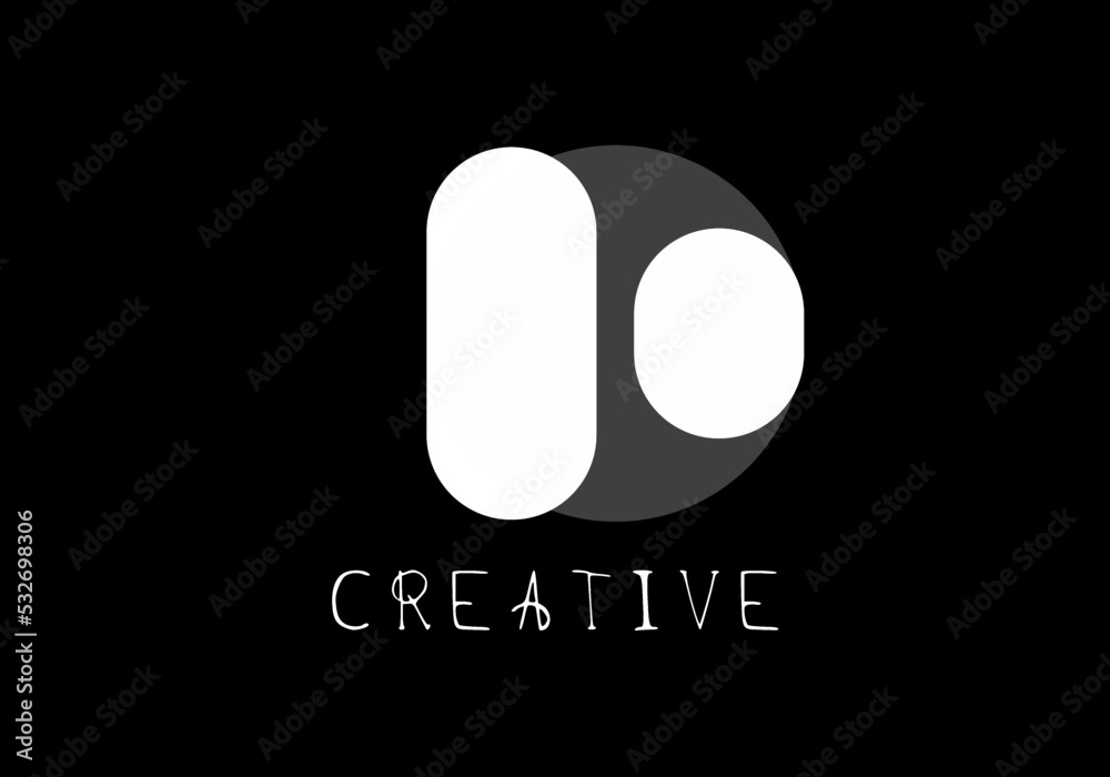 Logo design with a circle element concept with an elegant combination Logo design with a circle element concept with an elegant combination