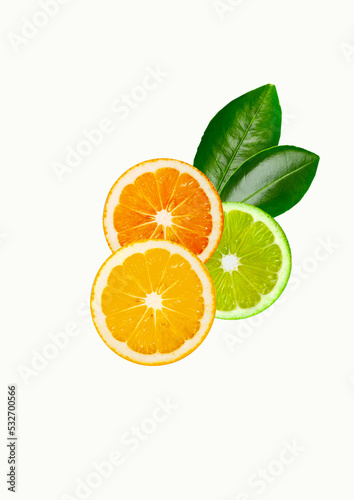 Lemon Orange and Lime