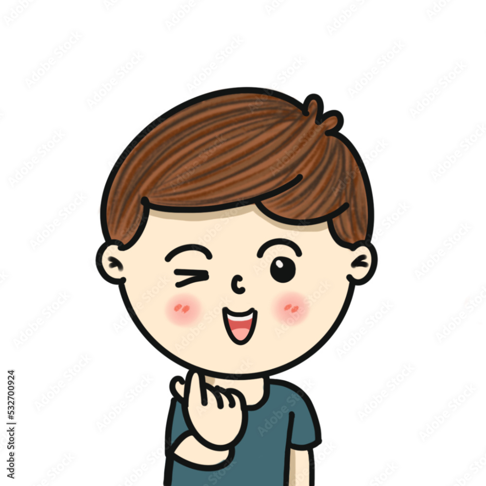 little boy show love finger. Hand drawn on transperent backgound. little boy show love finger. Hand drawn on transperent backgound.
