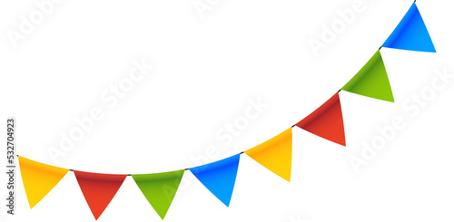 Fiesta Junina Hanging Flags
