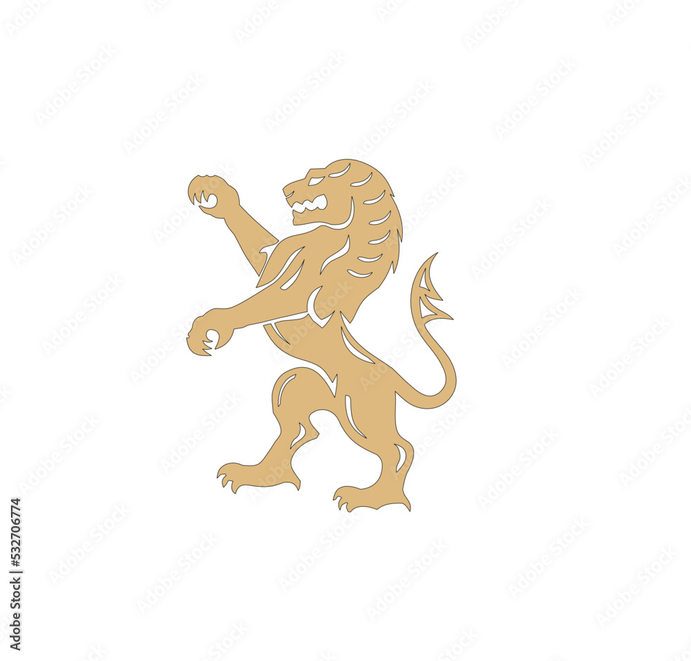 Fototapeta premium winged lion of venice san marco square