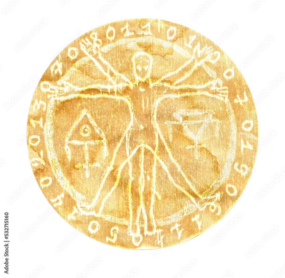 Mystic symbols with hand drawn magic and esoteric symbols Mystic symbols with hand drawn magic and esoteric symbols
