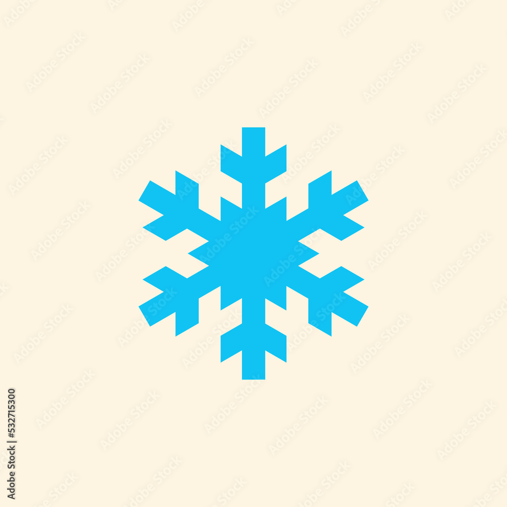 Snowflake icon. Snow vector icon. Snowflake icon. Snow vector icon.